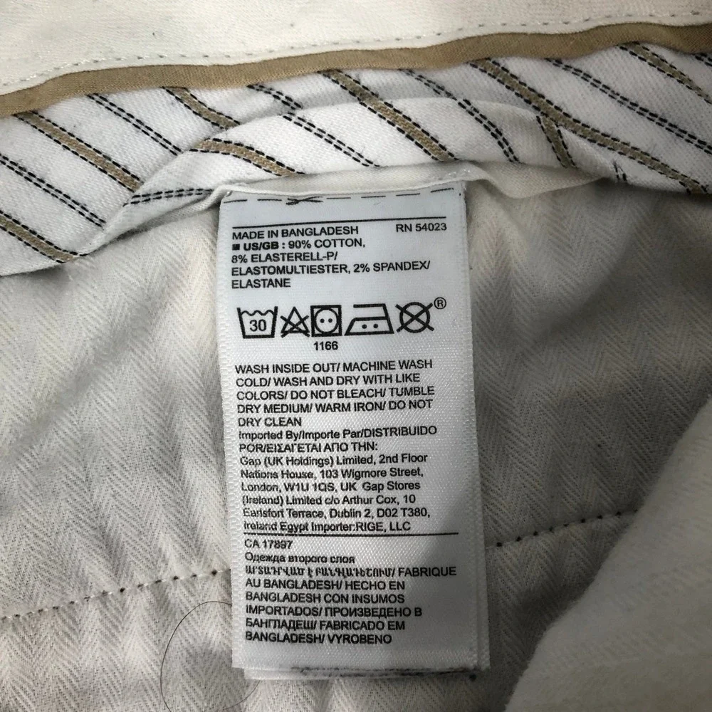 Banana Republic Pants Mens 36x30 Orange Mason Athletic Tapered Fit Chino (36x27)